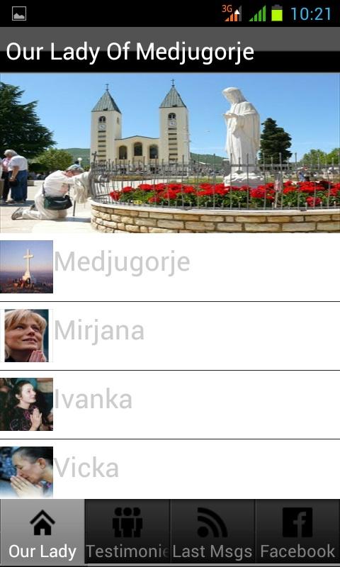 Our Lady Of Medjugorje Screen 2