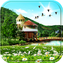 Live spring wallpaper icon