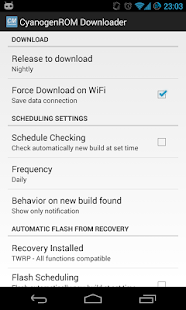 Cyanogen ROM Downloader - screenshot thumbnail