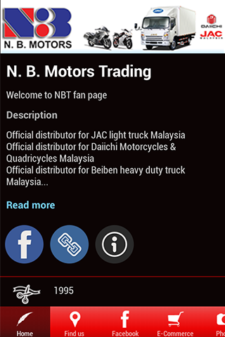 【免費商業App】N. B. Motors Trading-APP點子