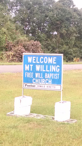 Mt Willing Free Will Baptist Church 