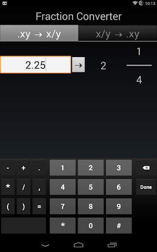Fraction Converter