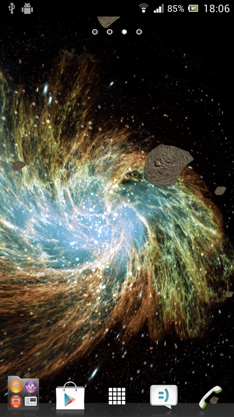 Space Galaxy HD Screen 2