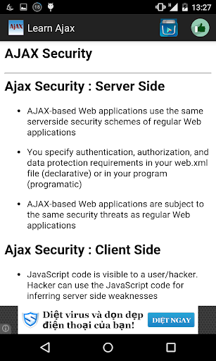 【免費書籍App】Learn Ajax-APP點子