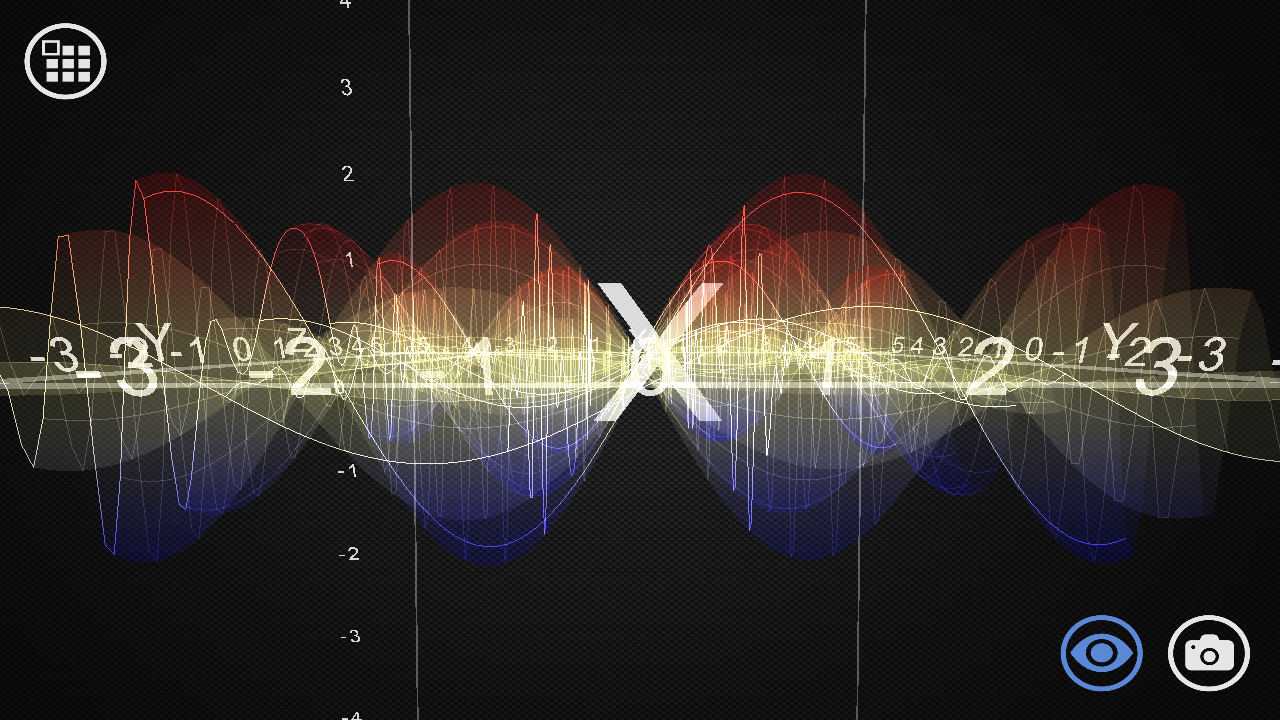 Android application Visual Math 4D screenshort