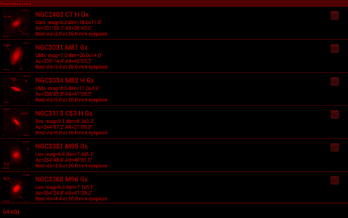 DSO Planner Basic (Astronomy) Screenshots 5