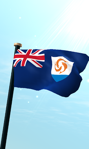 Anguilla Flag 3D Free
