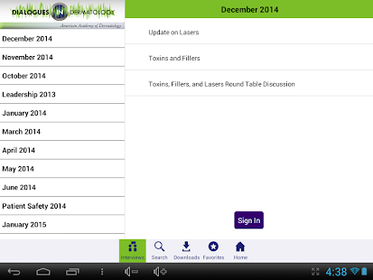 AAD Dialogues in Dermatology Screenshots 0
