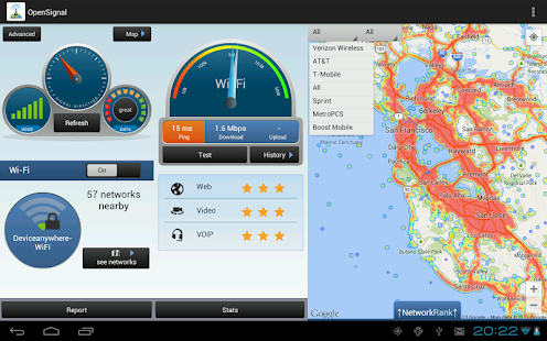 3G 4G WiFi Map & Speedtest - screenshot thumbnail