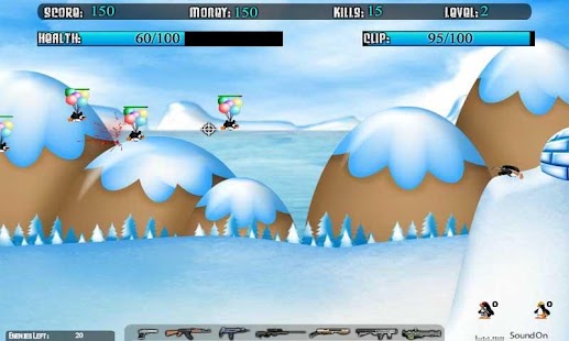 【免費動作App】Penguin Death:Sniper Shooting-APP點子