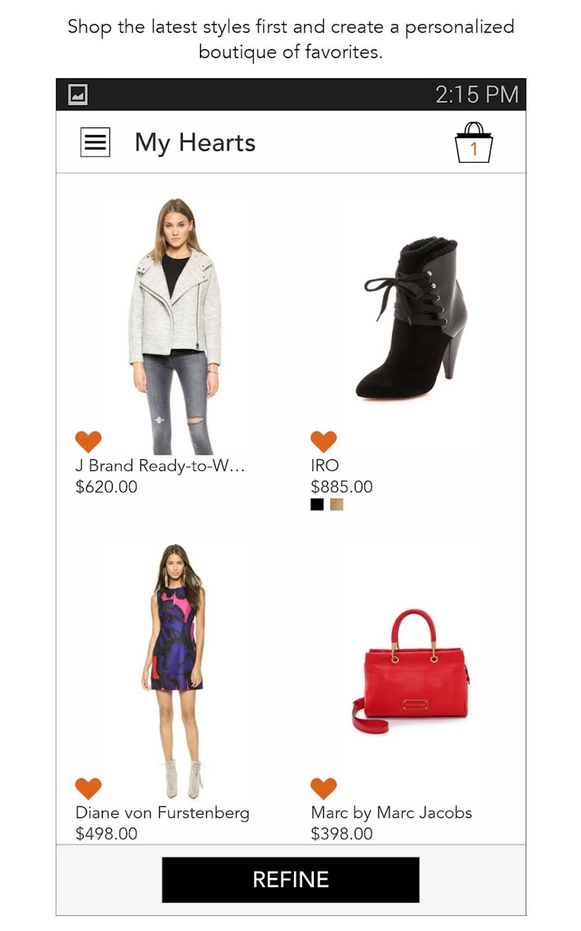 SHOPBOP - Womens Fashion Screen 3