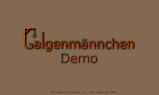 Galgenmännchen Demo