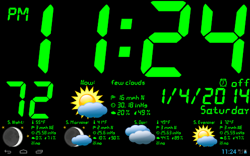 Tablet Clock