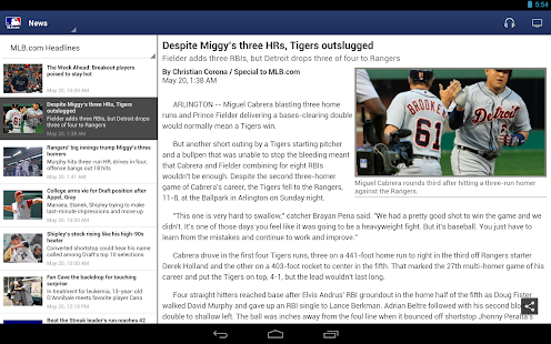 MLB.com At Bat - screenshot thumbnail