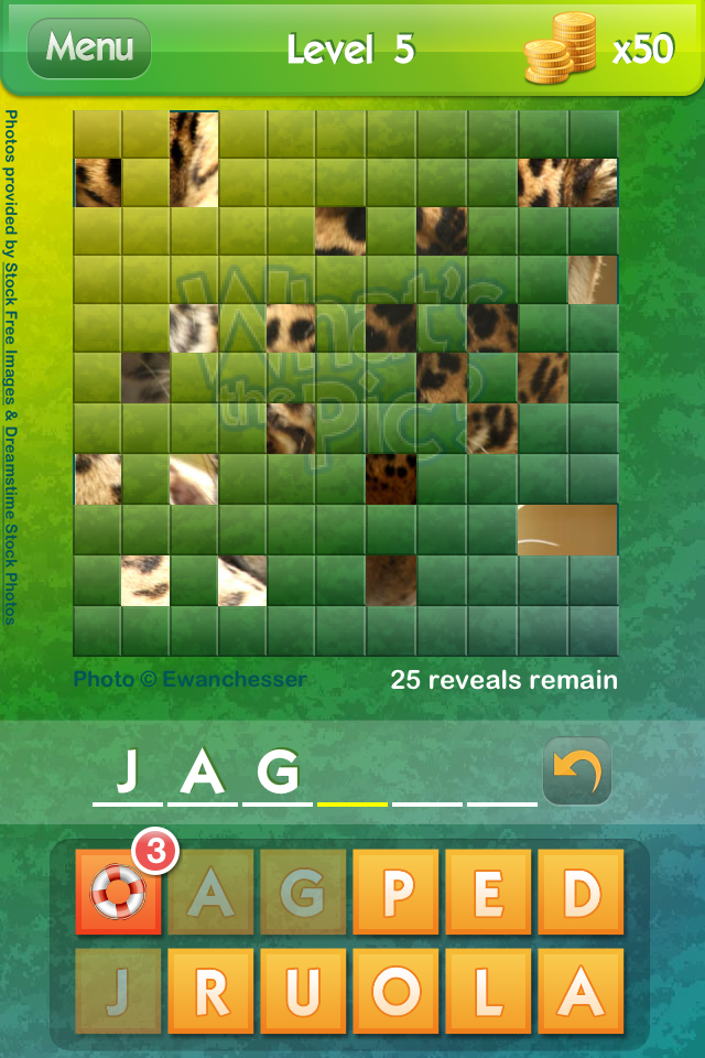 Whats the Pic? ~ Whats Guess Screen 2