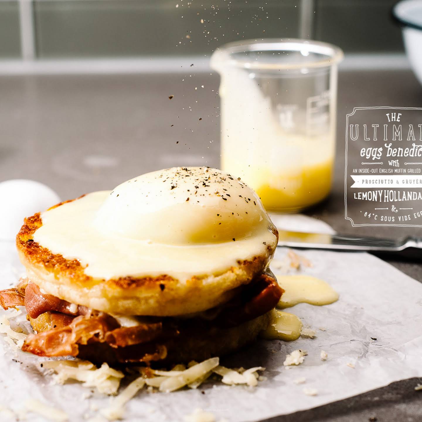 Grilled Cheese Eggs Benny & a Giveaway!