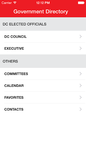 【免費書籍App】DC Government Directory-APP點子