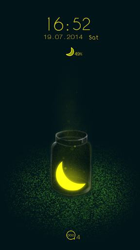 【免費個人化App】Moon in the Bottle Live Locker-APP點子