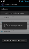 Student Attendance Form APK 螢幕截圖圖片 #6