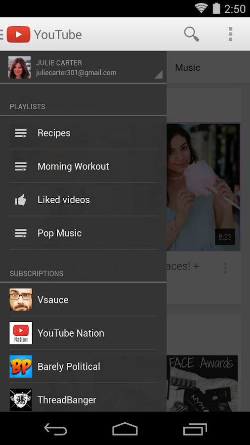 YouTube - screenshot