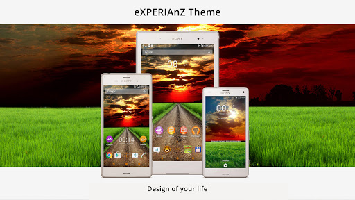 【免費個人化App】Theme eXPERIAnZ - Sunset-APP點子