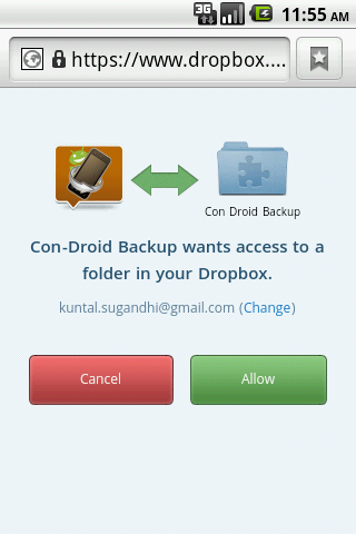 Con-Droid Backup Utility