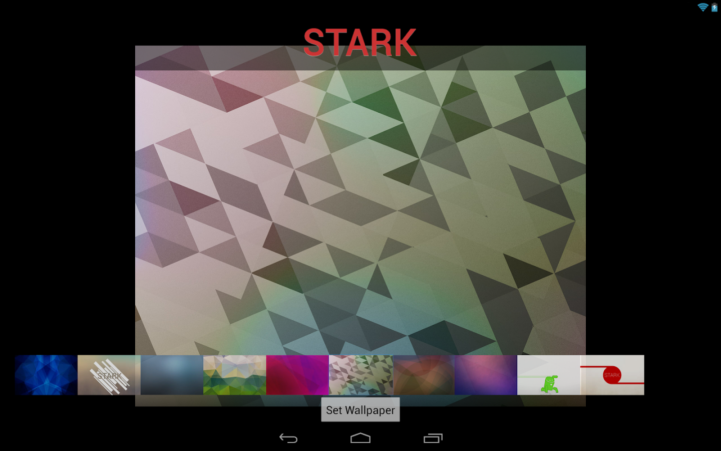 Stark (adw apex nova theme) - screenshot