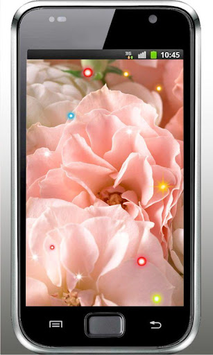 Flowers Music live wallpaper