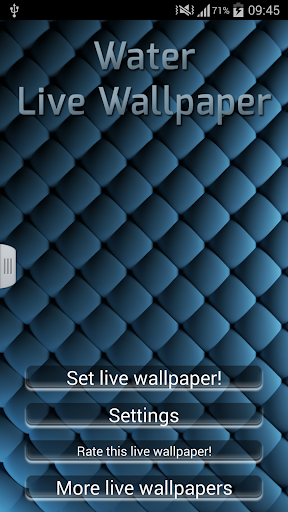 【免費個人化App】Water Live Wallpaper-APP點子