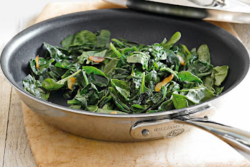 Saut&amp;#233;ed Spinach with Garlic