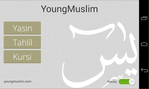 YoungMuslim Yasin Tahlil Kursi