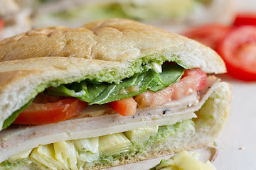 Turkey, Artichoke and Basil Subs