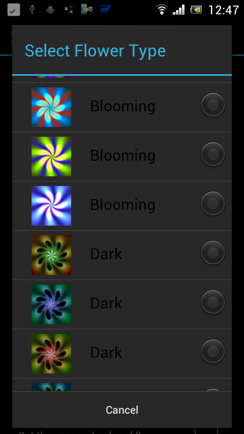 Zen Flowers Pro HD LWP Screen 3