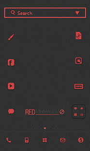 Download Red_M dodol launcher theme APK for PC