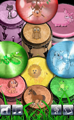 Animal Bongo Drums for Kids