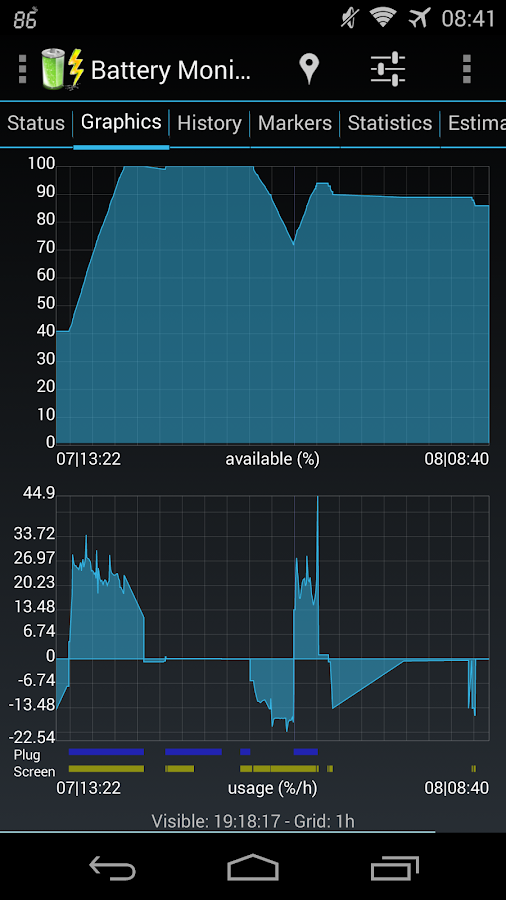   Battery Monitor Widget Pro: captura de pantalla 