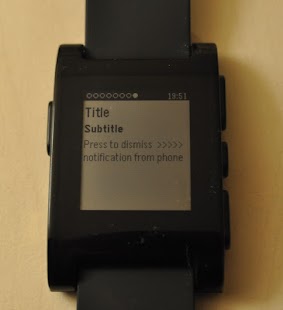 Notification Center for Pebble