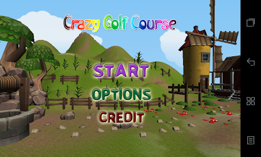 Crazy Golf Course