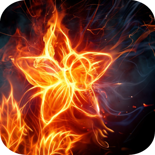 Fire Flowers HD wallpapers LOGO-APP點子