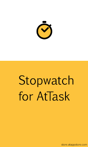 Stopwatch for AtTask
