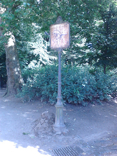 Old Park Entrance Sign