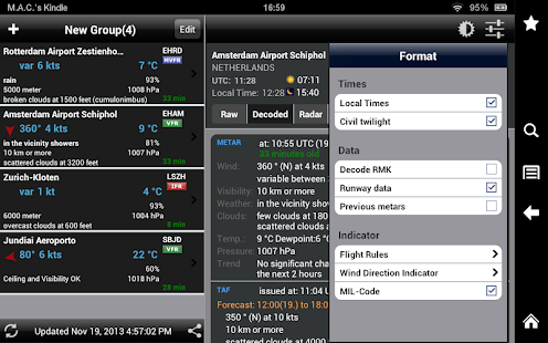 AeroWeather Screenshot