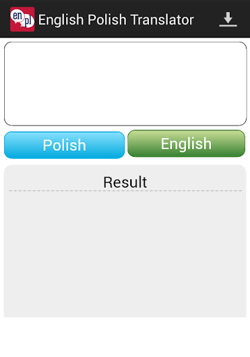 Polish To English Translator