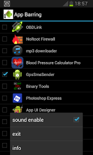 App Barring Screenshots 1