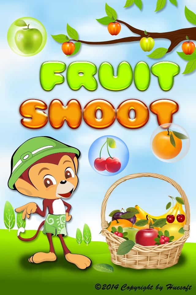 Android application Fruit bubble shoot screenshort