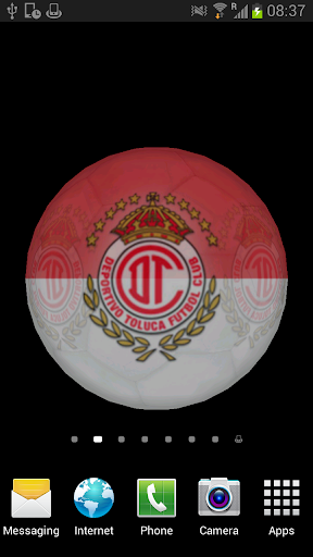 【免費運動App】Ball 3D Deportivo Toluca LWP-APP點子