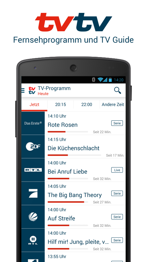 Kostenloses Fernsehprogramm