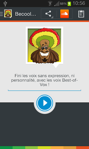 Voix Becool français