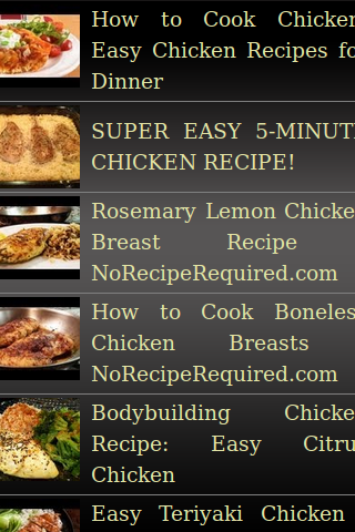 Easy Recipes for Chicken