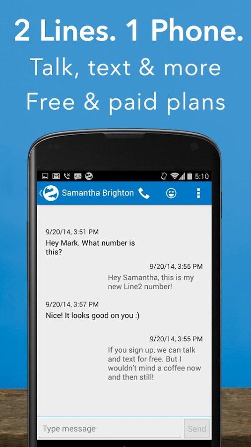 Line2 - Second Phone Number - Android Apps on Google Play